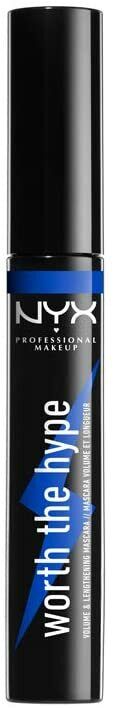 NYX Makeup Worth the Hype Volumizing & Lengthening Mascara Blue Purple