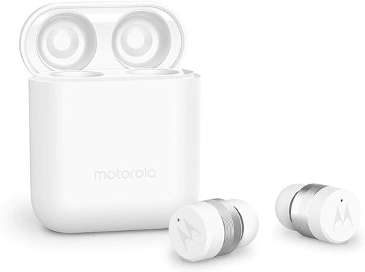 Motorola Verve Buds 120 White True Wireless Earphones  Siri Alexa Google