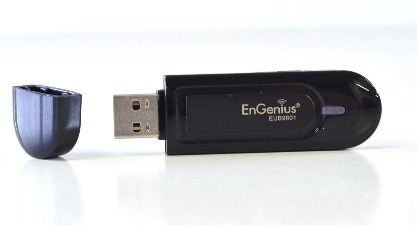 ENGENIUS EUB9801 DUAL BAND 2.4GHZ 5.GHZ WIRELESS N USB ADAPTER WI-FI 300MBPS