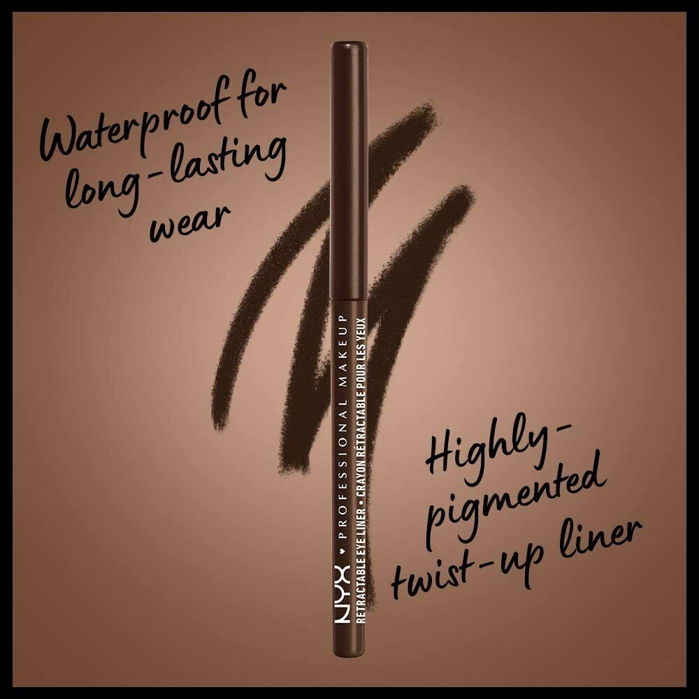 NYX Waterproof Mechanical Retractable Eye Liner Various Shades Available