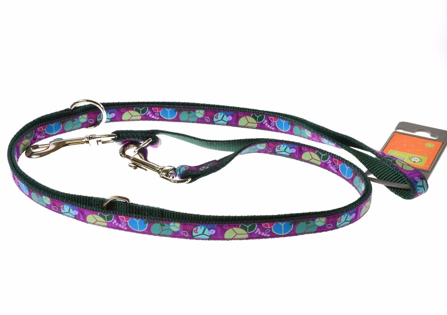 Hunter Training Ecco Sports Fun Peace Nylon Dog Lead Leash