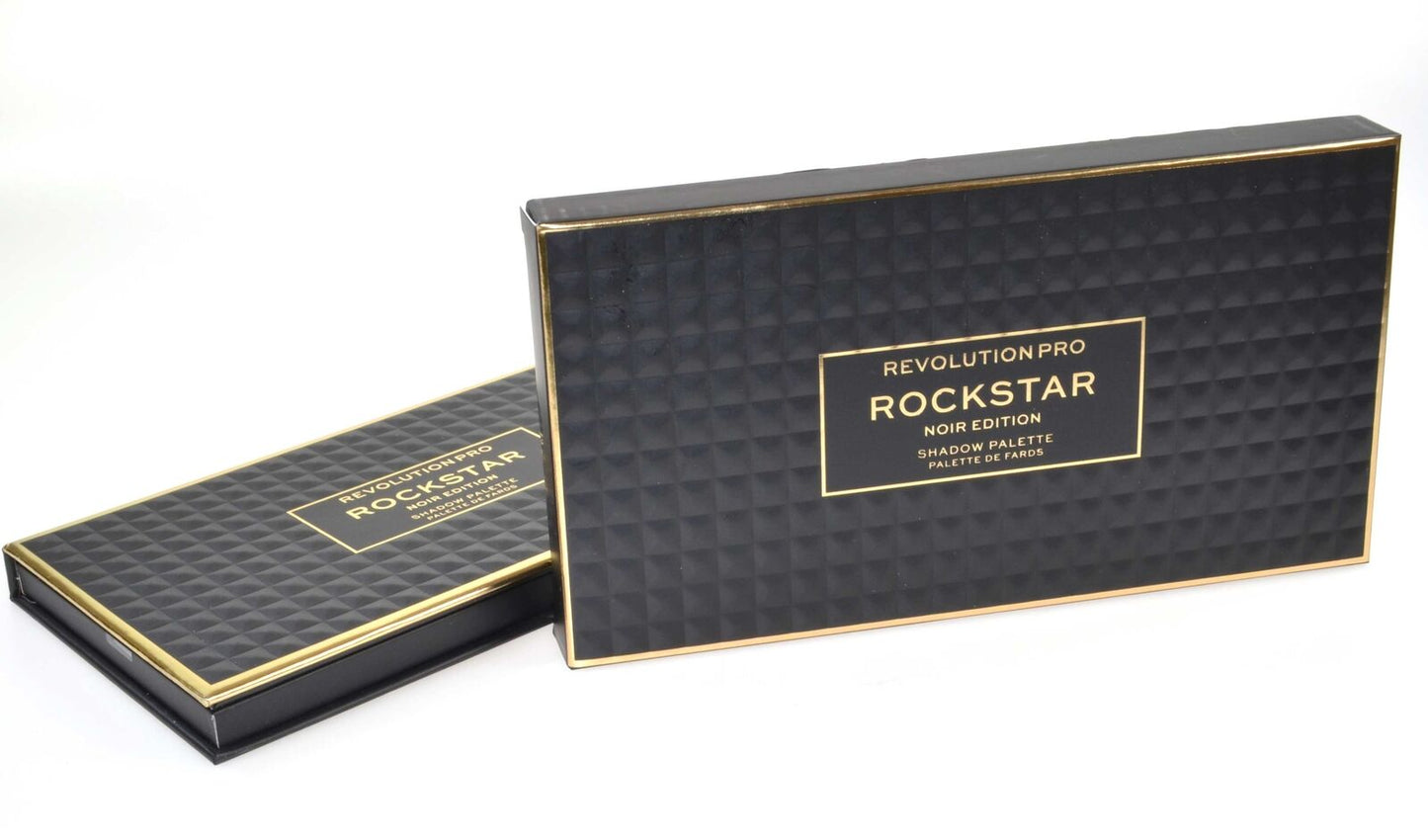 Revolution Pro Rockstar Noir Edition Eye Shadow Palette Mattes Metallics