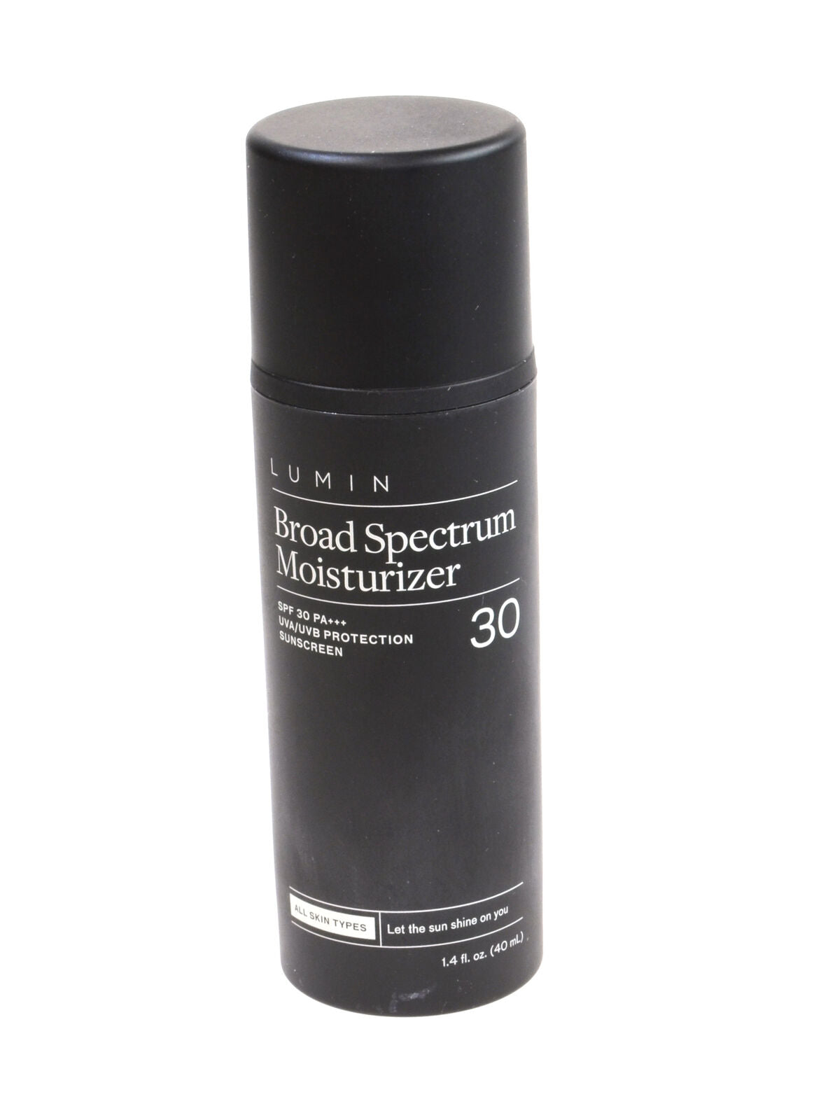 Lumin Broad Spectrum Moisturiser SPF30  40ml Exp 12/23