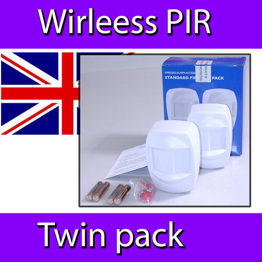 FRIEDLAND RESPONSE ADDITIONAL WIRELESS PIR DETECTORS 433MHz TWIN PACK