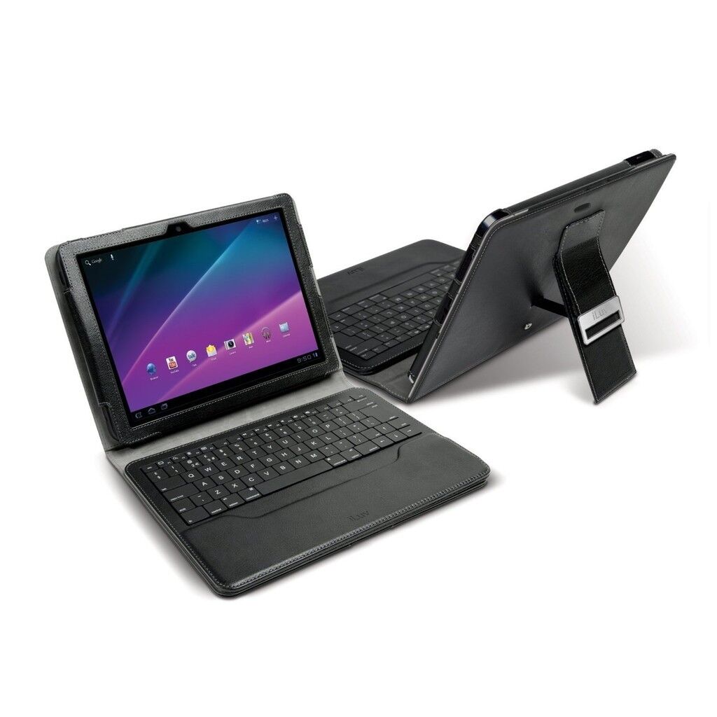 BLUETOOTH KEYBOARD & PU LEATHER FOLIO CASE FOR SAMSUNG GALAXY TAB 8.9" INCH ILUV