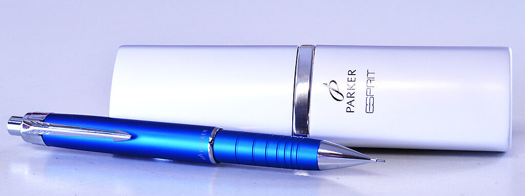 PARKER ESPRIT MECHANICAL PROPELLING PENCIL BLUE 0.5mm PRESENTATION CASE