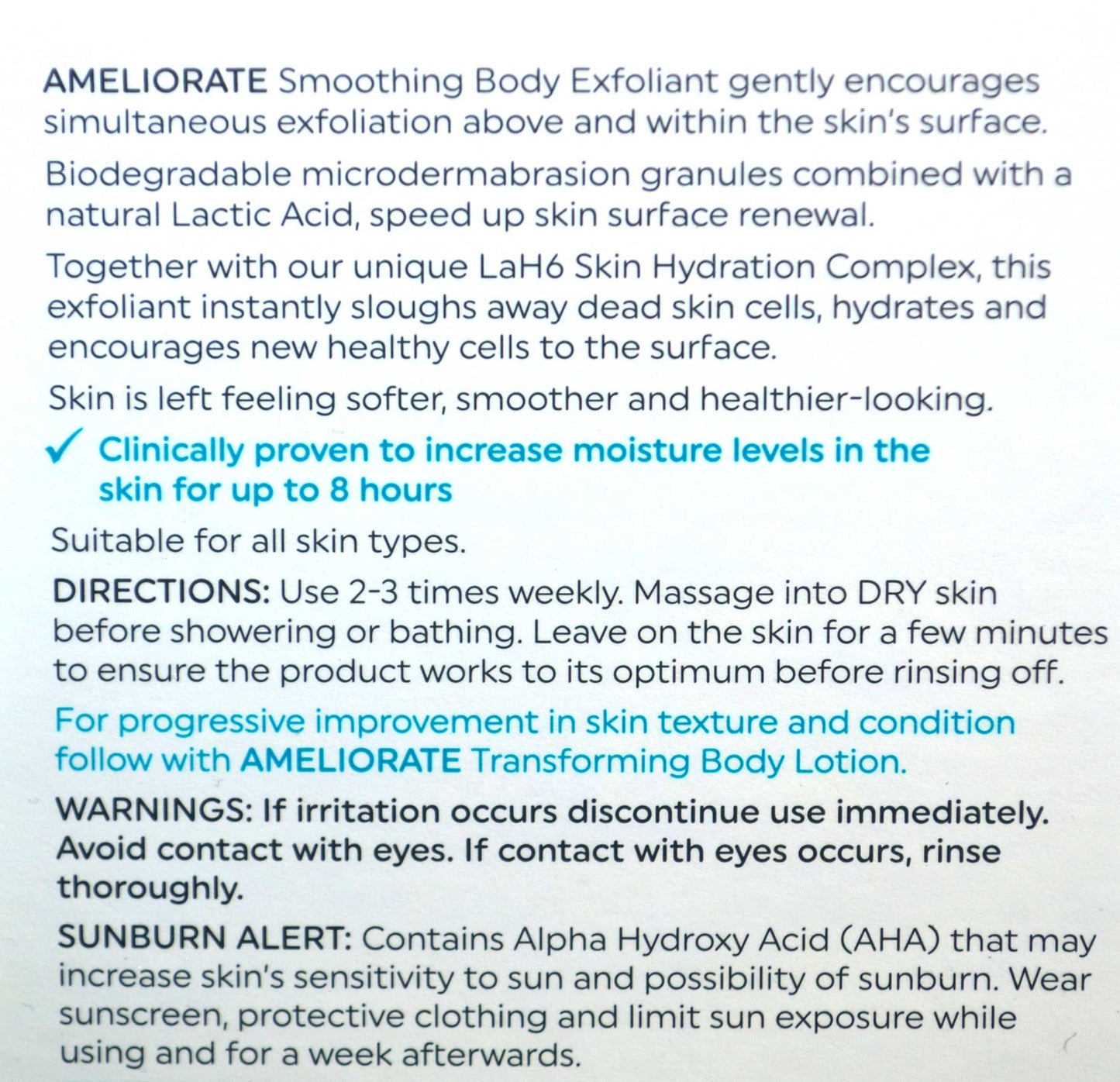 Ameliorate Transforming Facial Serum 30ml x 2