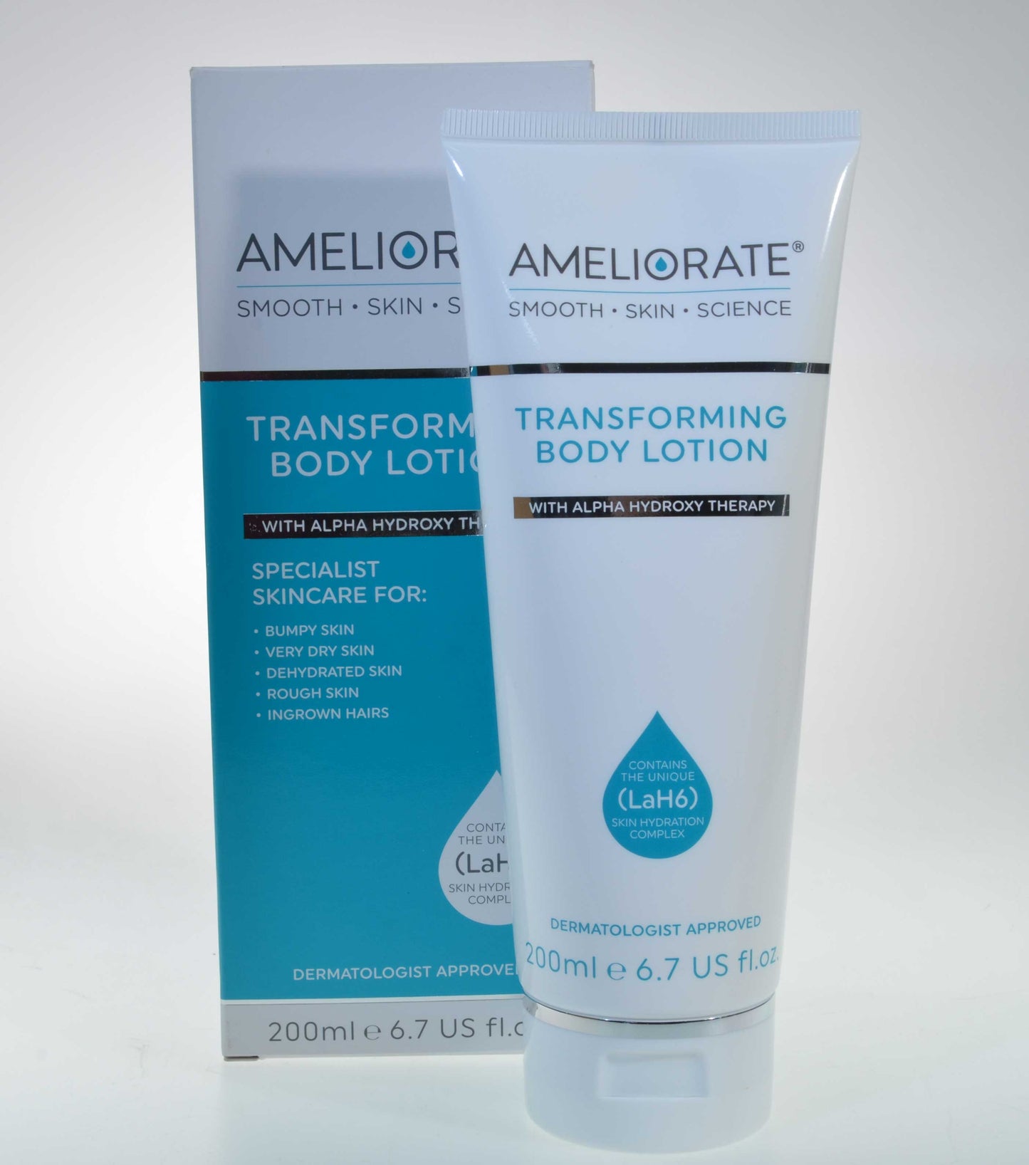 Ameliorate Fragrance Free Transforming Body Lotion 200ml TWIN PACK