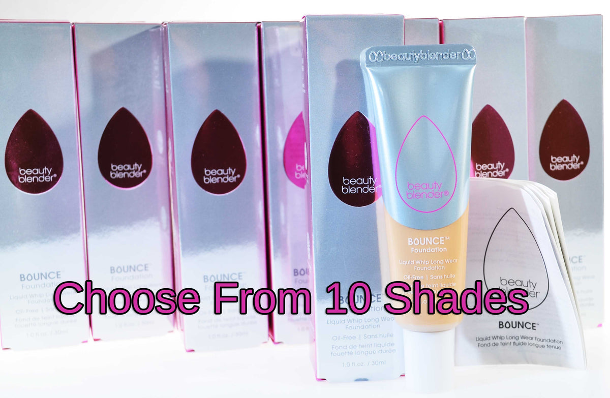 Beautyblender Bounce Liquid Whip Long Wear Foundation 10 Shades