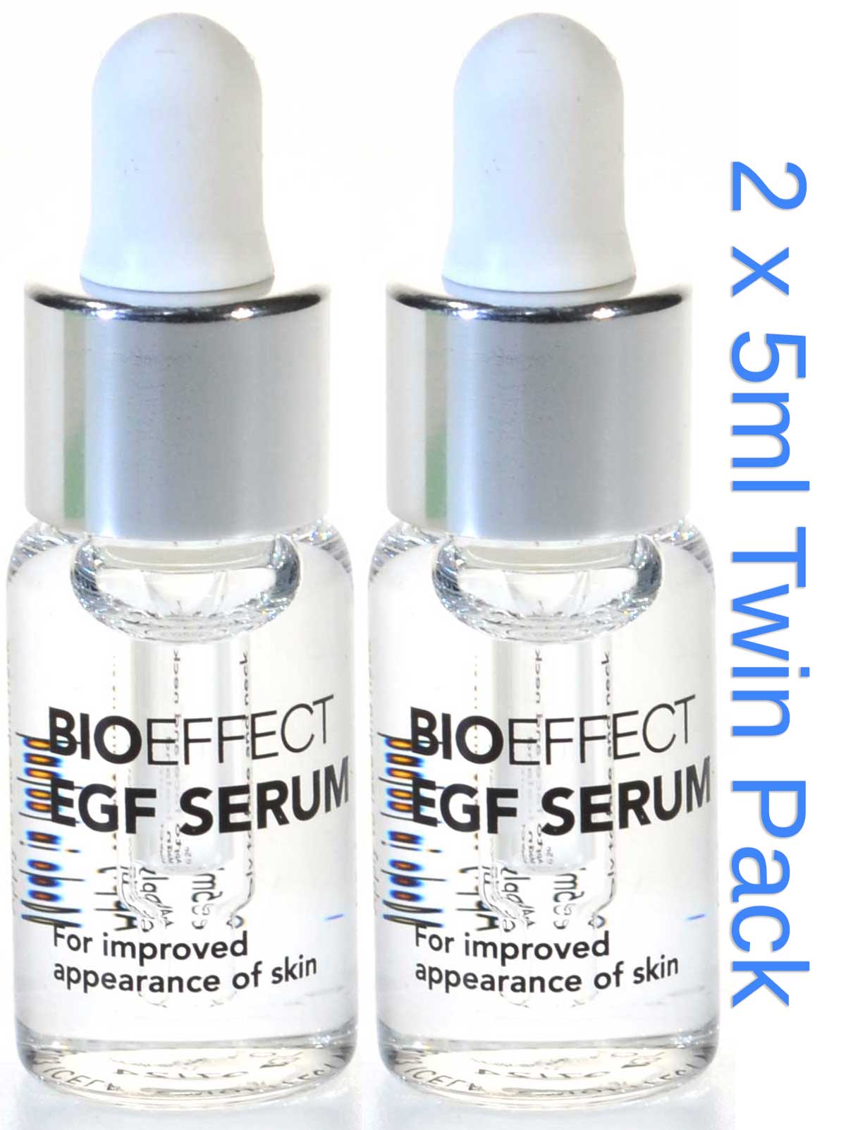 BIOEFFECT EGF Serum 5ml Anti-Ageing Face Serum Twin Pack