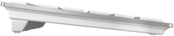 CHERRY KW 9100 SLIM For Mac Wireless Keyboard UK Layout Bluetooth Silver