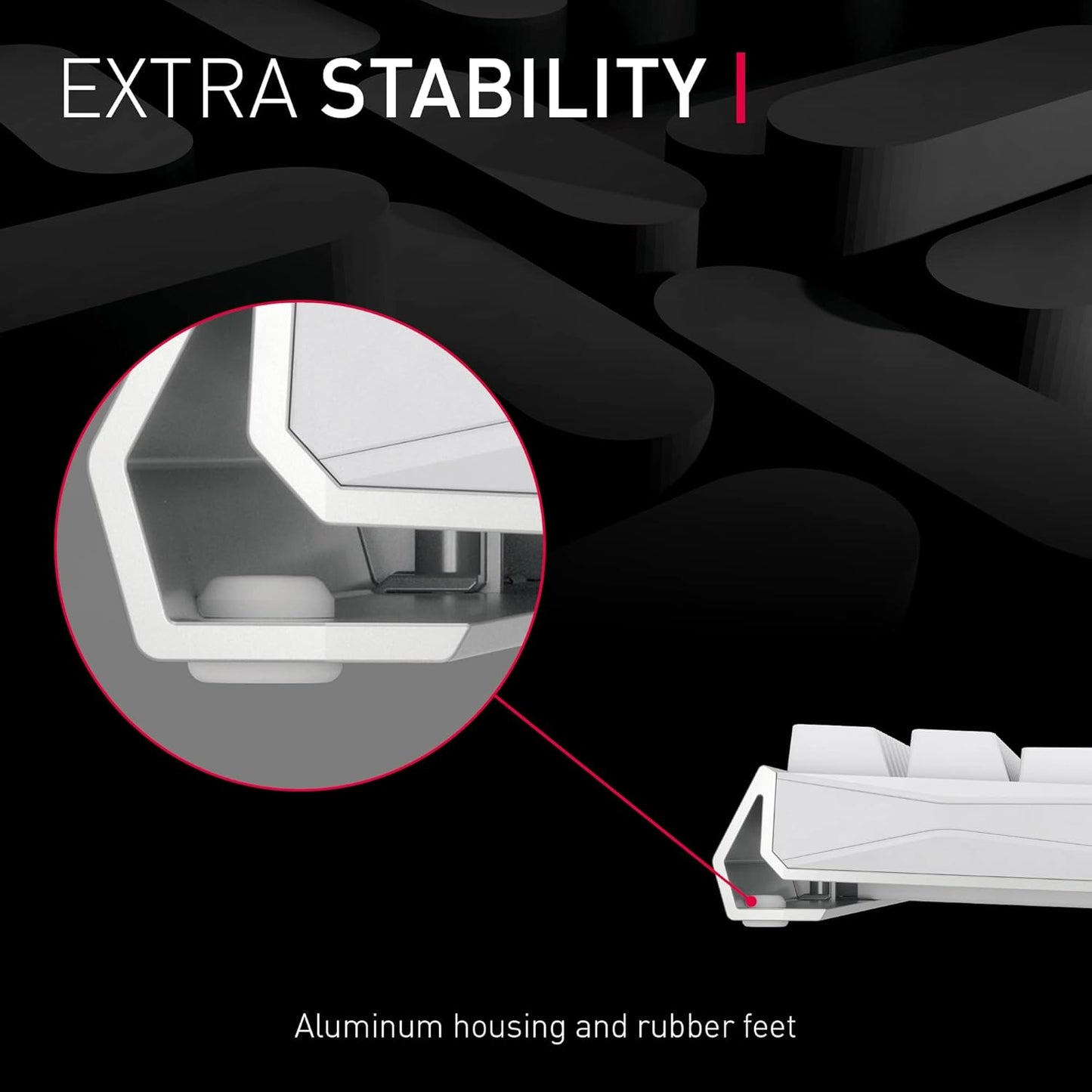 Cherry MX 3.0S Mechanical RGB Wireless Rechargeable Keyboard with Red MX Switches