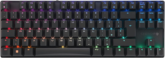 Cherry MX 8.2 Mechanical TKL RGB Wireless Rechargeable Keyboard Black
