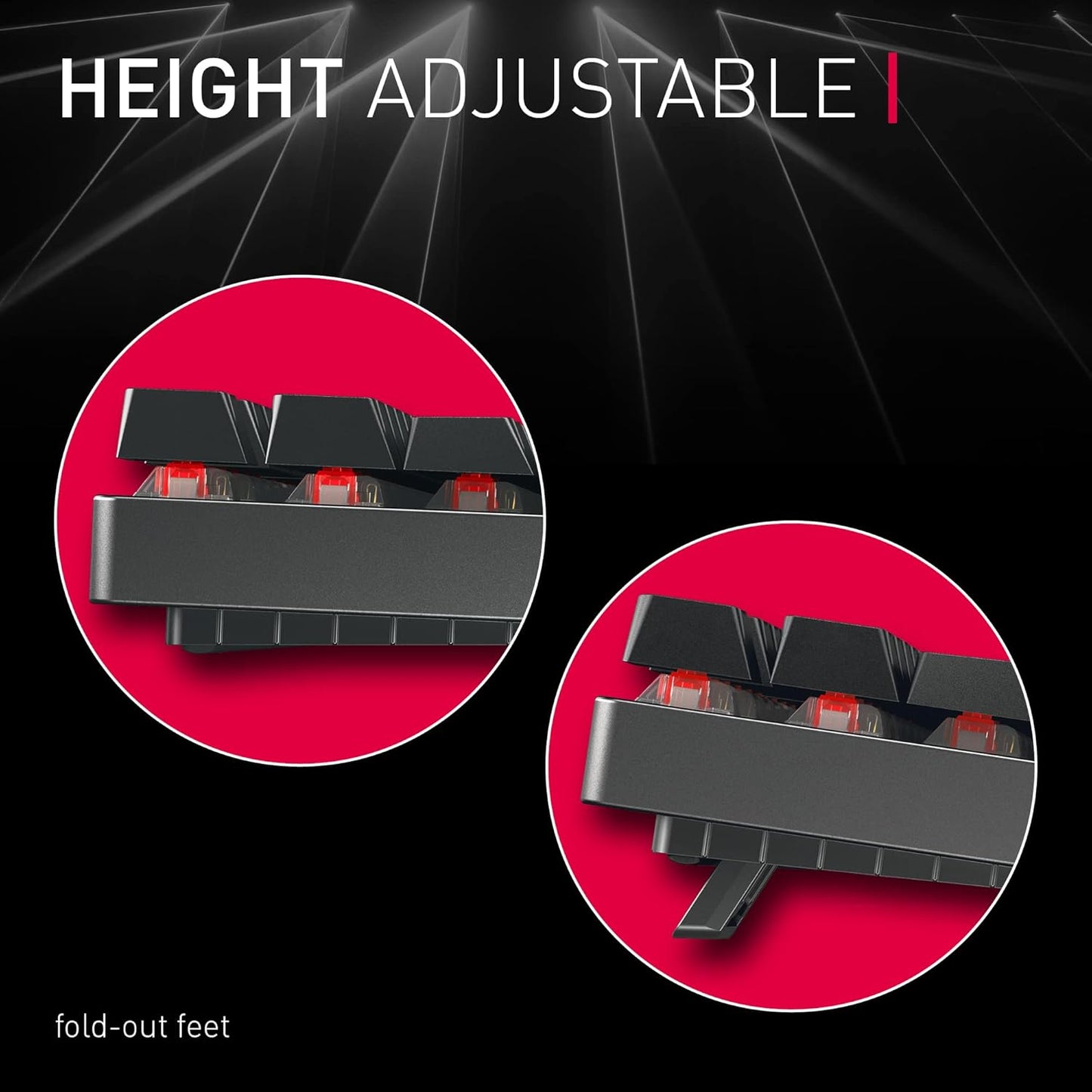 Cherry MX 8.2 Mechanical TKL RGB Wireless Rechargeable Keyboard Black