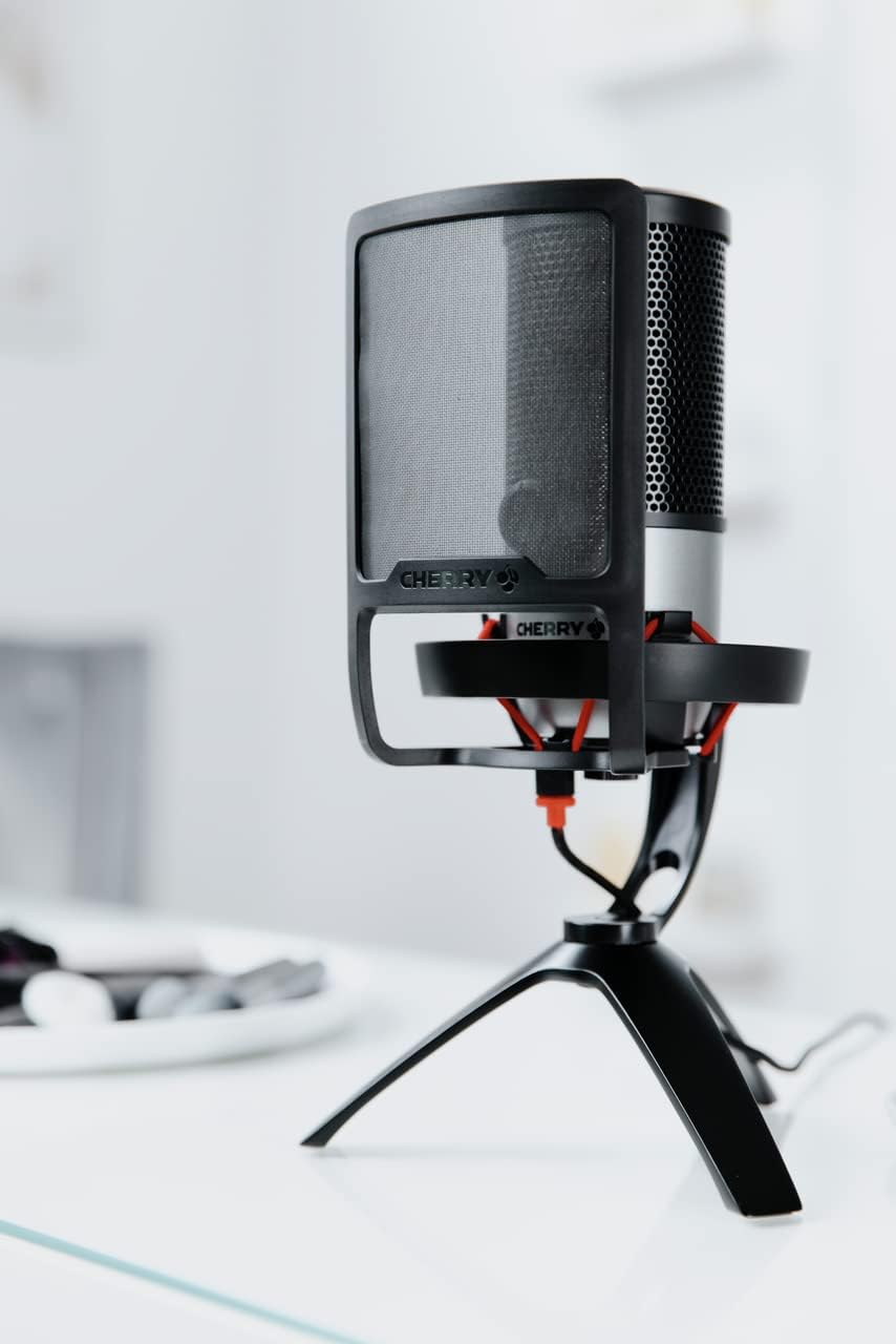 Cherry UM 6.0 Advanced USB Streaming Microphone FREE Cherry Pop Filter While Stocks Last