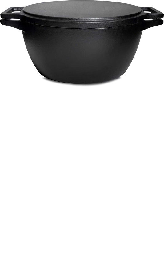 Crush Grind Cast Iron Casserole Pot Pizza Stone Grill Panini and More.....