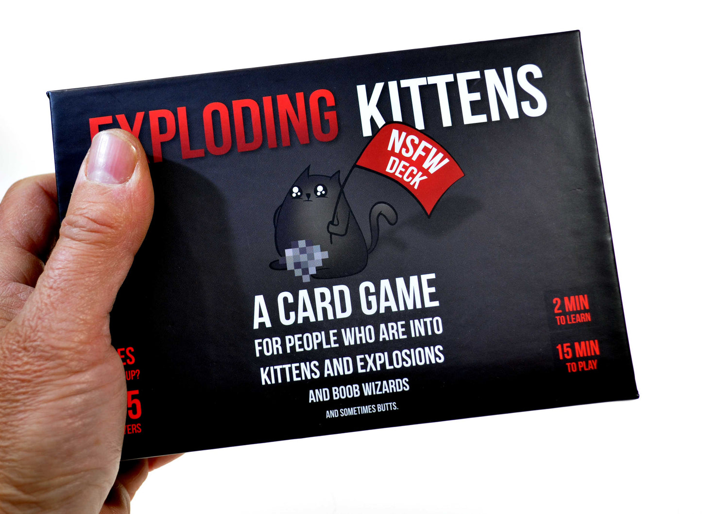 Exploding Kittens NSFW Deck Adult Card Game