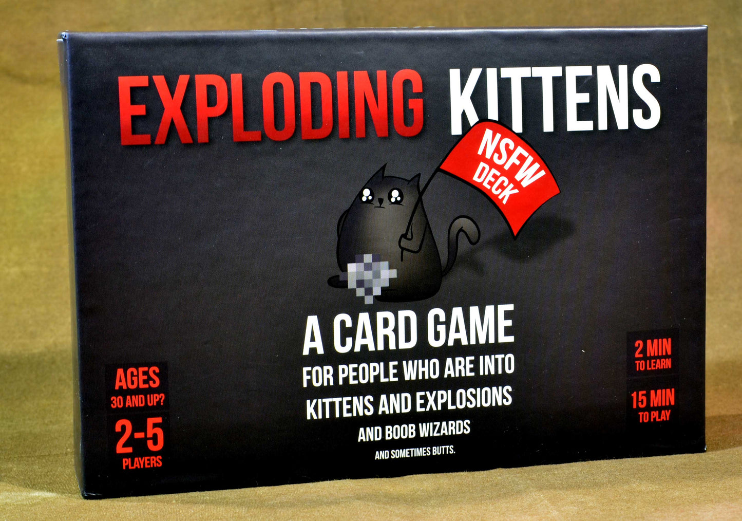 Exploding Kittens NSFW Deck Adult Card Game