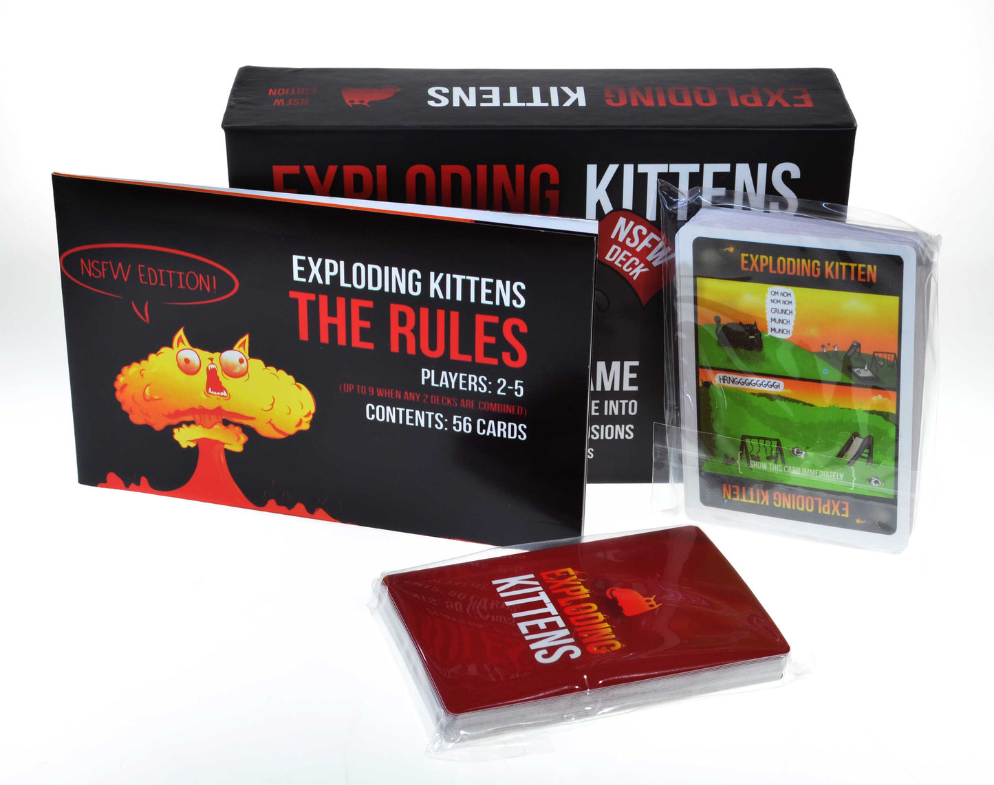 Exploding Kittens NSFW Deck Adult Card Game