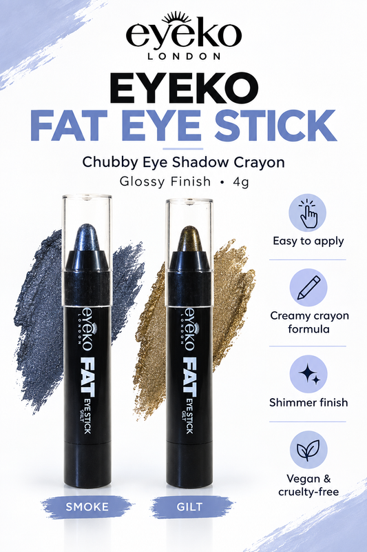 Eyeko Fat Eye Stick Smoke or Gilt Chubby Eye Shadow Crayon