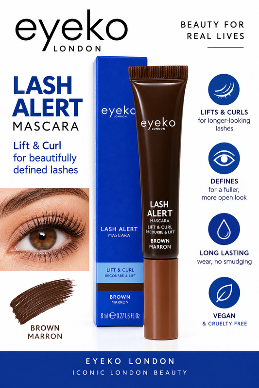 Eyeko Lash Alert Mascara Brown 8ml