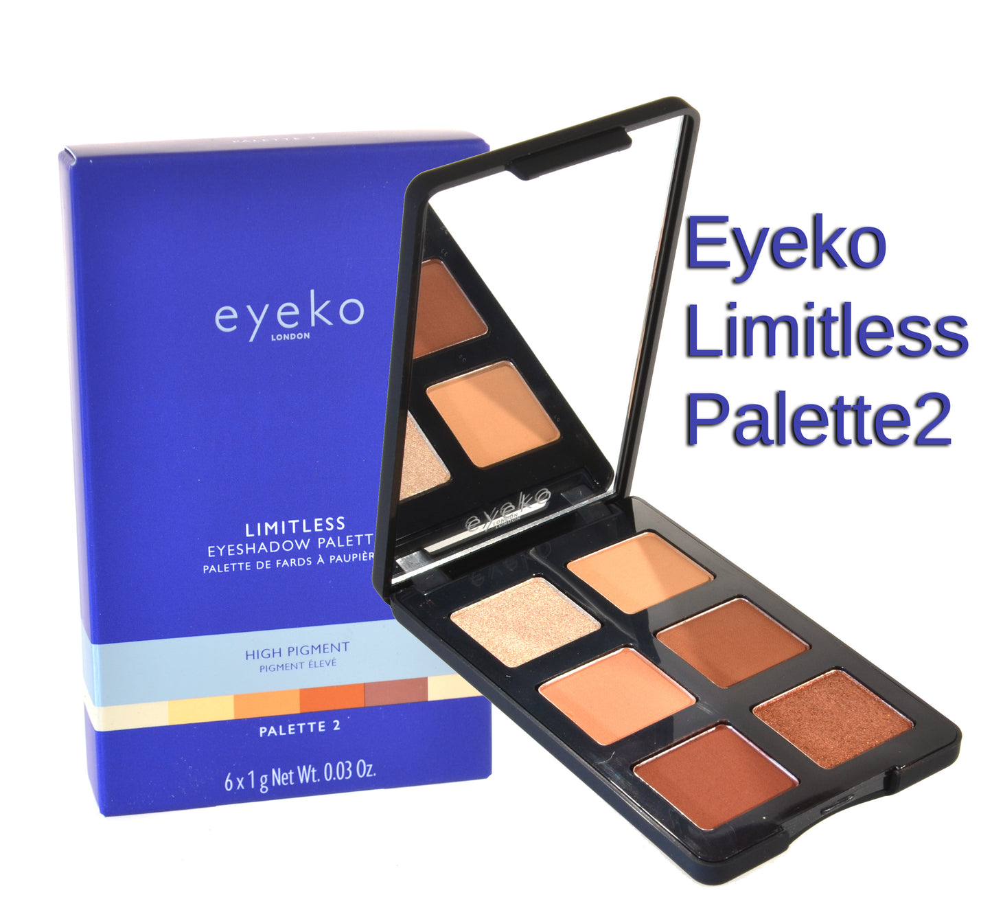 Eyeko Limitless Eyeshadow Palette No 2 High Pigment Neutrals