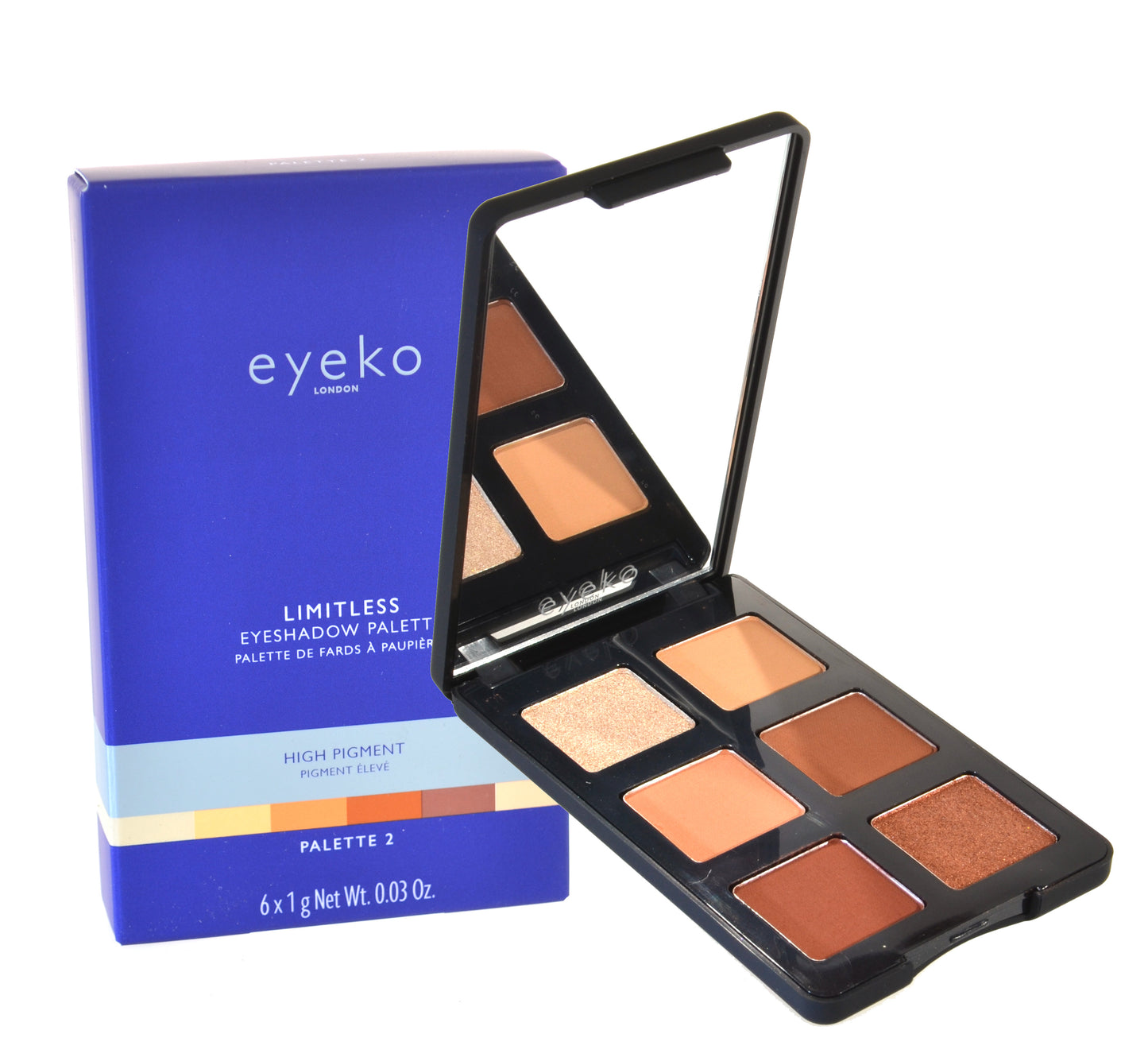 Eyeko Limitless Eyeshadow Palette No 2 High Pigment Neutrals