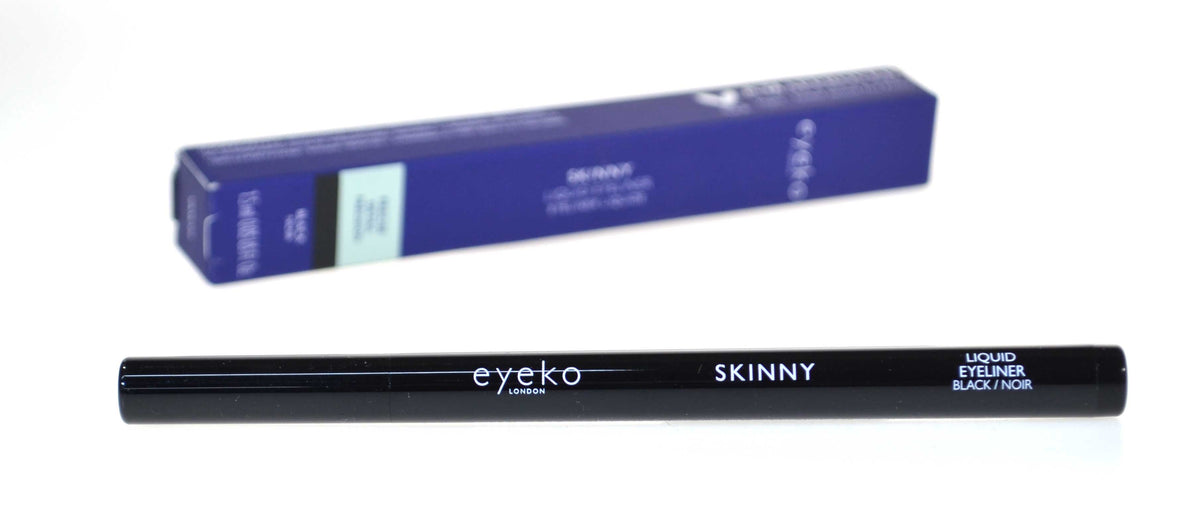 Eyeko Skinny Liquid Eyeliner Black 1.5ml Felt Tip Smudge-Resistant