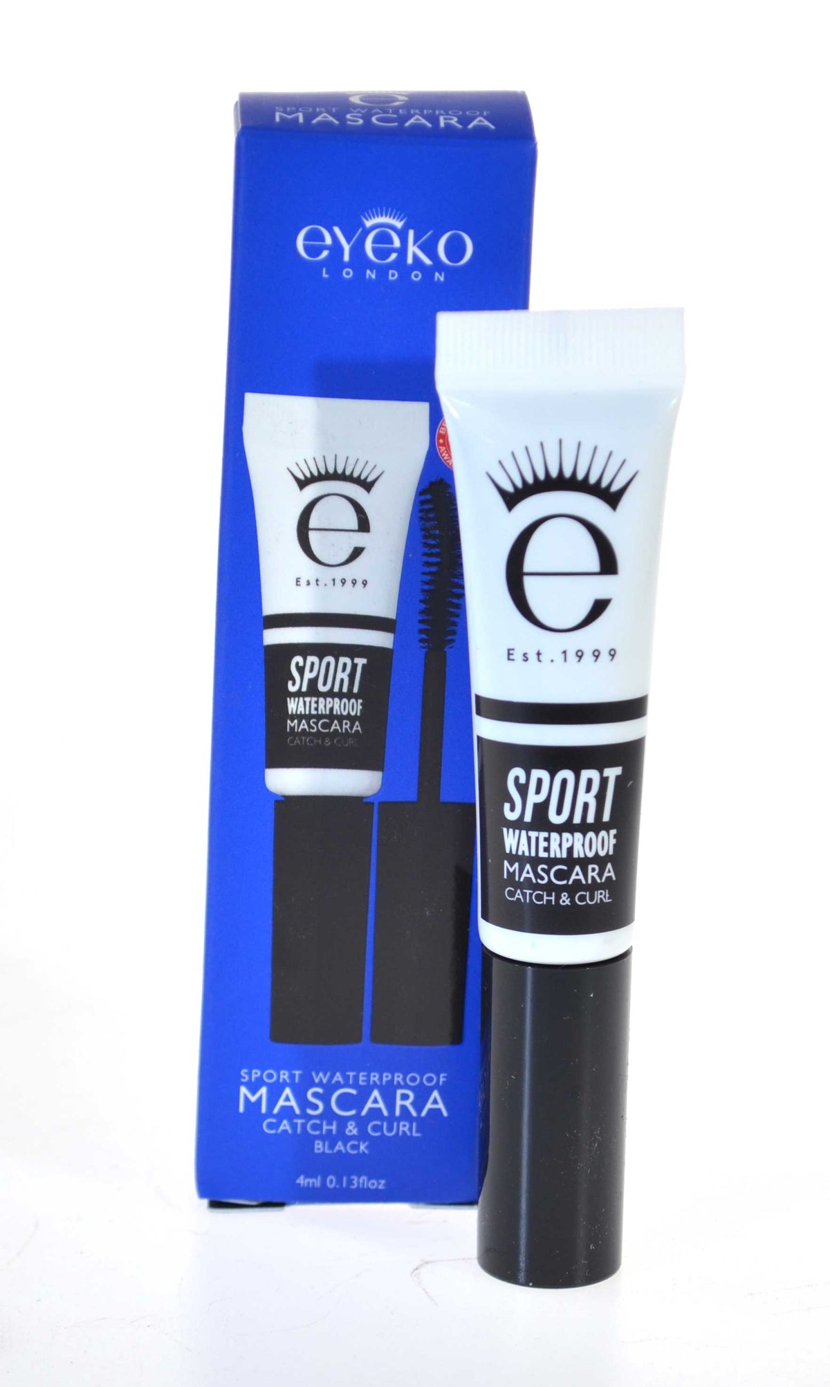 Eyeko Sport Waterproof Mascara Black 4ml Gym Size!