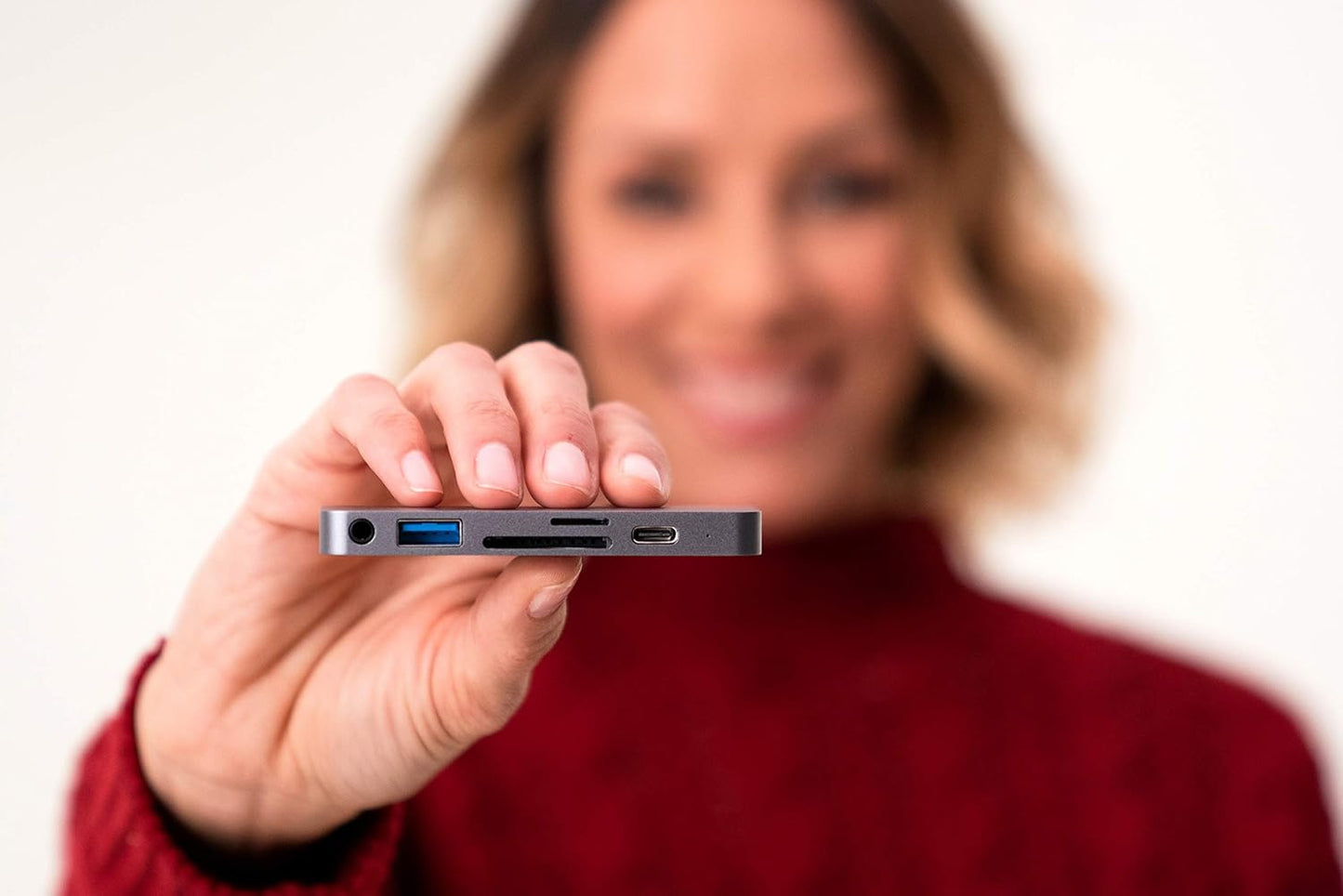 HyperDrive 6-in-1 USB-C hub iPad Pro iPad Air iPad Mini 6 Space Grey