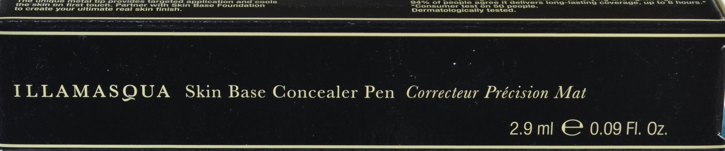 Illamasqua Skin Base Concealer Pen Dark 1 2.9ml Full Coverage Lightweight Formula (Copy)