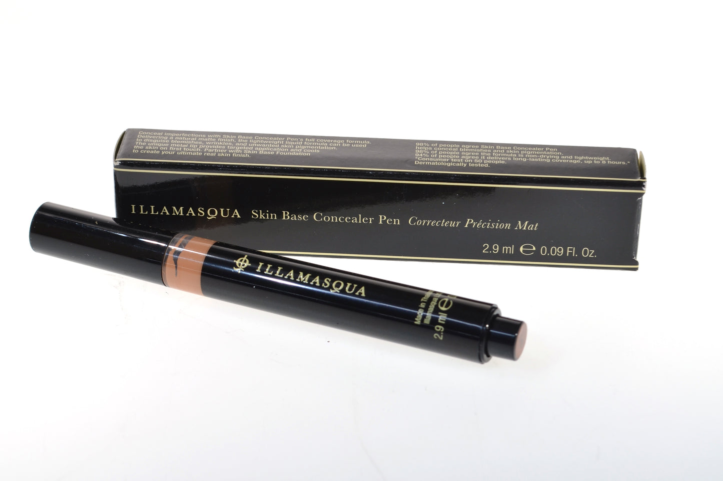 Illamasqua Skin Base Concealer Pen Dark 2 2.9ml Full Coverage Lightweight Formula