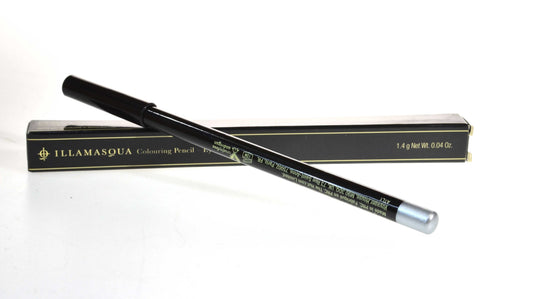 Illamasqua Long Lasting Eye Crayon Colouring Pencil Metallic Silver Grey Foil