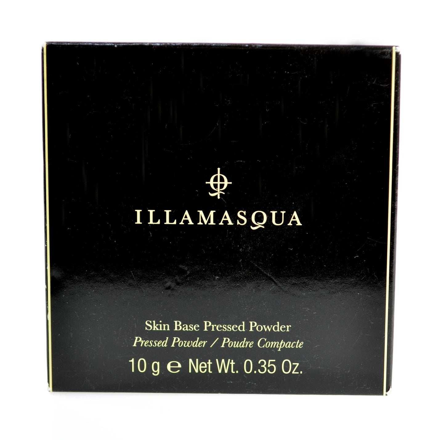 llamasqua Skin Base Pressed Powder Dark 2 Full Size Compact Matte Finish 10g