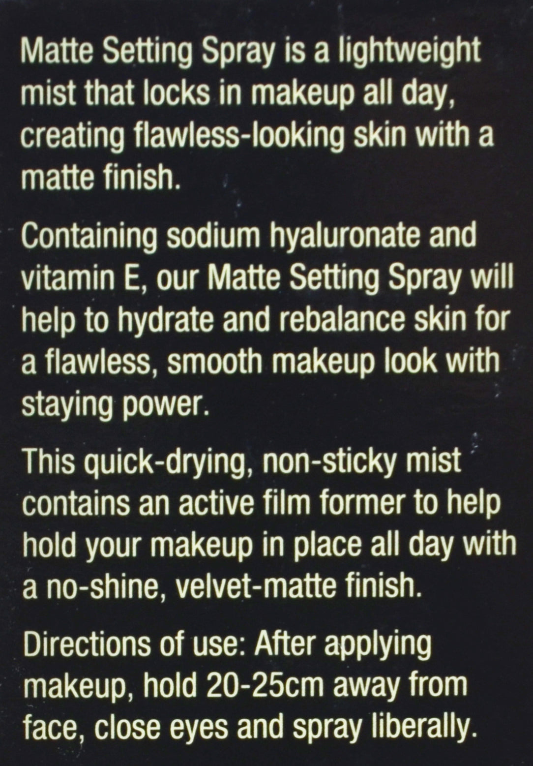 Illamasqua Hydra Setting Spray 100ml