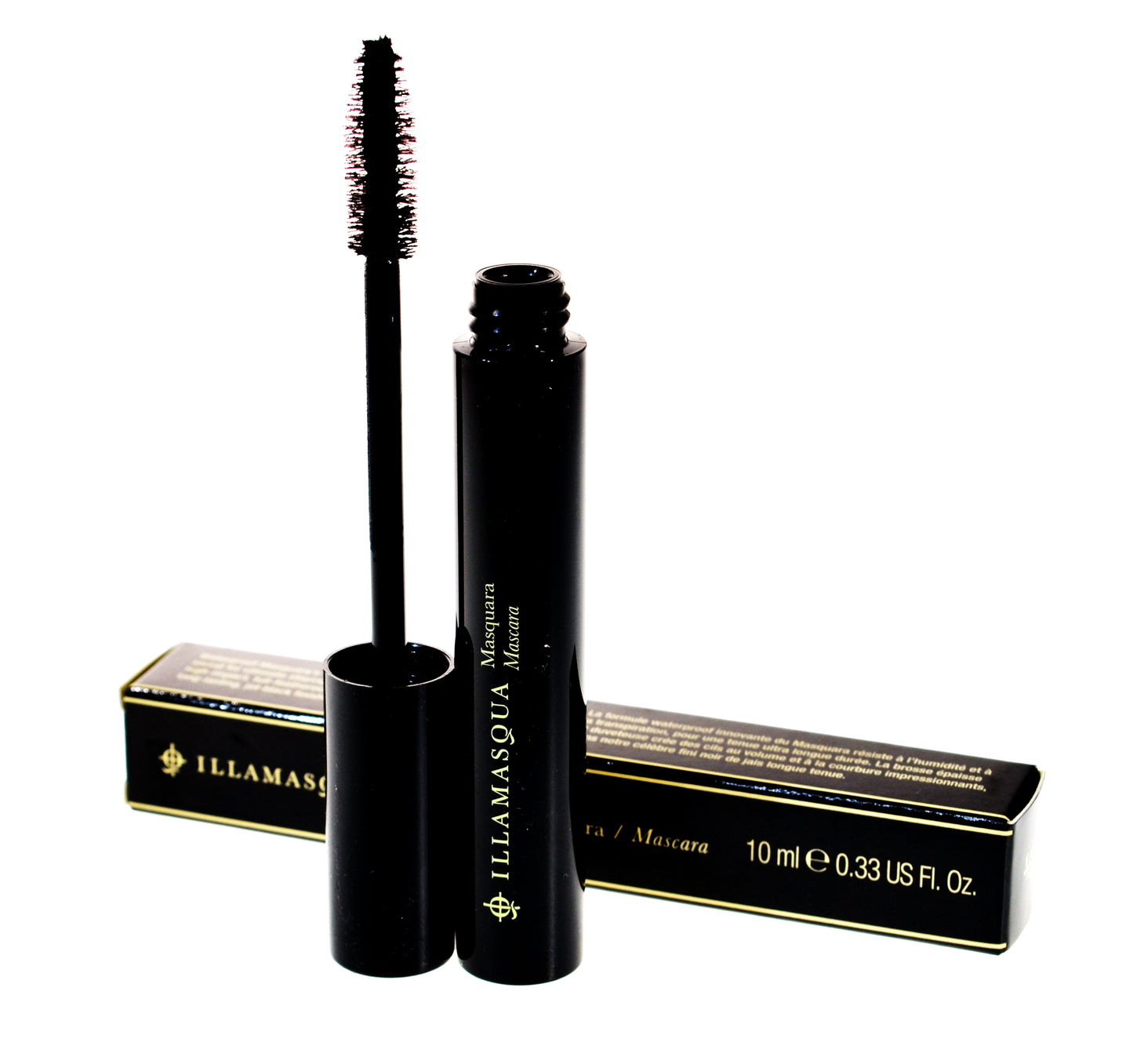 Illamasqua Waterproof Mascara Black 10ml – Long-Lasting Volumising Smudge-Proof