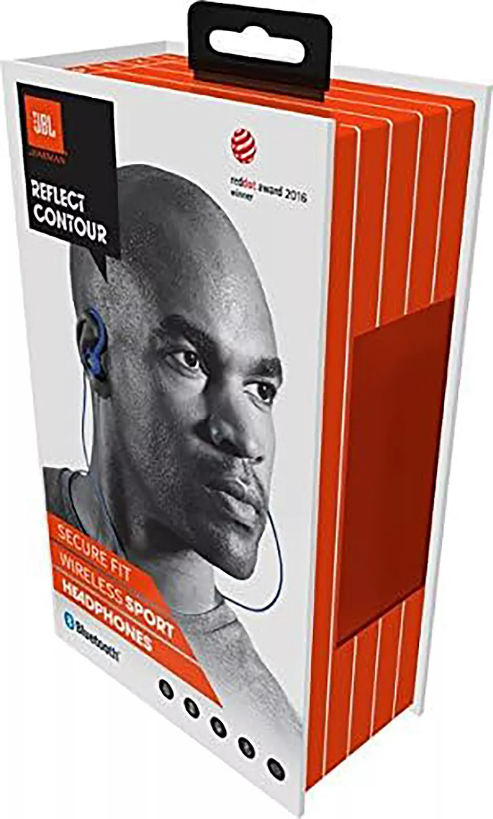 JBL Reflect Contour Secure Fit Wireless Earphones Blue