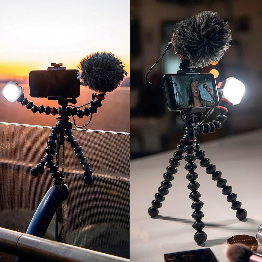 Joby Gorillapod Mobile Vlogging Kit Lights, Sound, Action!