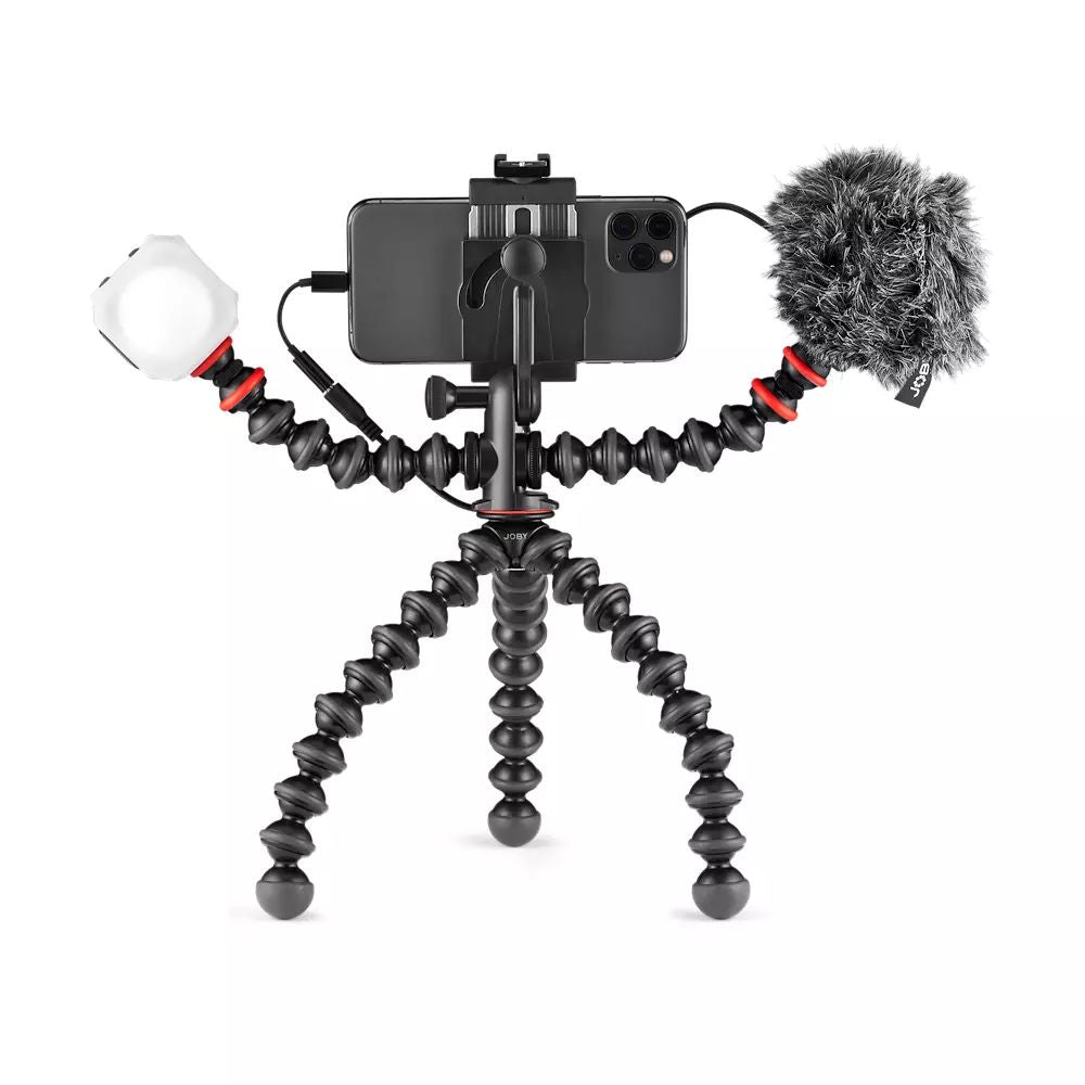 Joby Gorillapod Mobile Vlogging Kit Lights, Sound, Action!