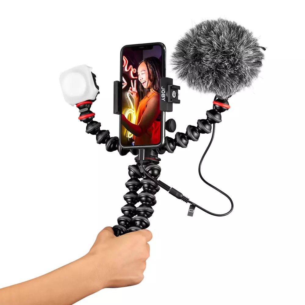 Joby Gorillapod Mobile Vlogging Kit Lights, Sound, Action!