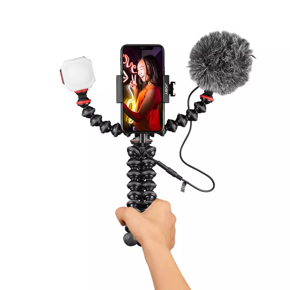 Joby Gorillapod Mobile Vlogging Kit Lights, Sound, Action!