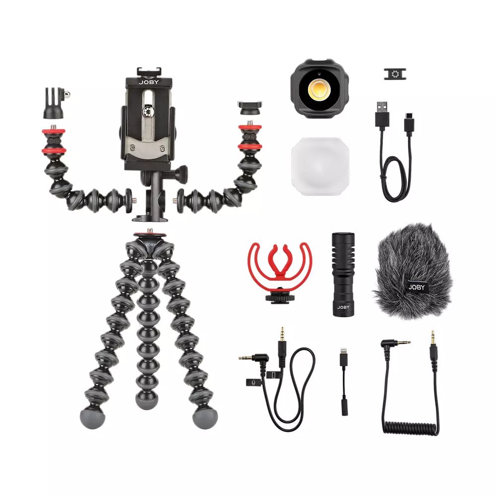 Joby Gorillapod Mobile Vlogging Kit Lights, Sound, Action!