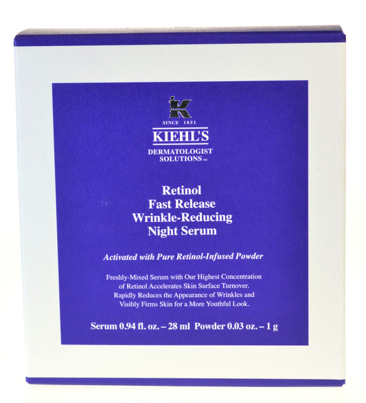 Kiehls Retinol Fast Release Anti Wrinkle Night Serum 28ml