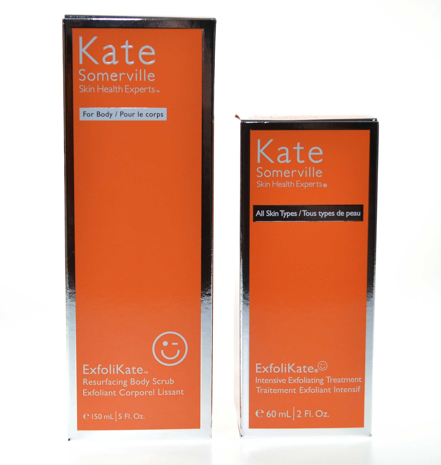 Kate Somerville All Over Glow Kit Exfolikate Body Scrub & Intensive Exfoliation