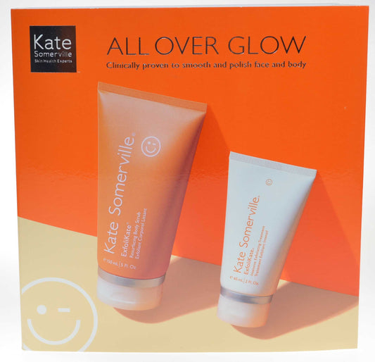 Kate Somerville All Over Glow Kit Exfolikate Body Scrub & Intensive Exfoliation