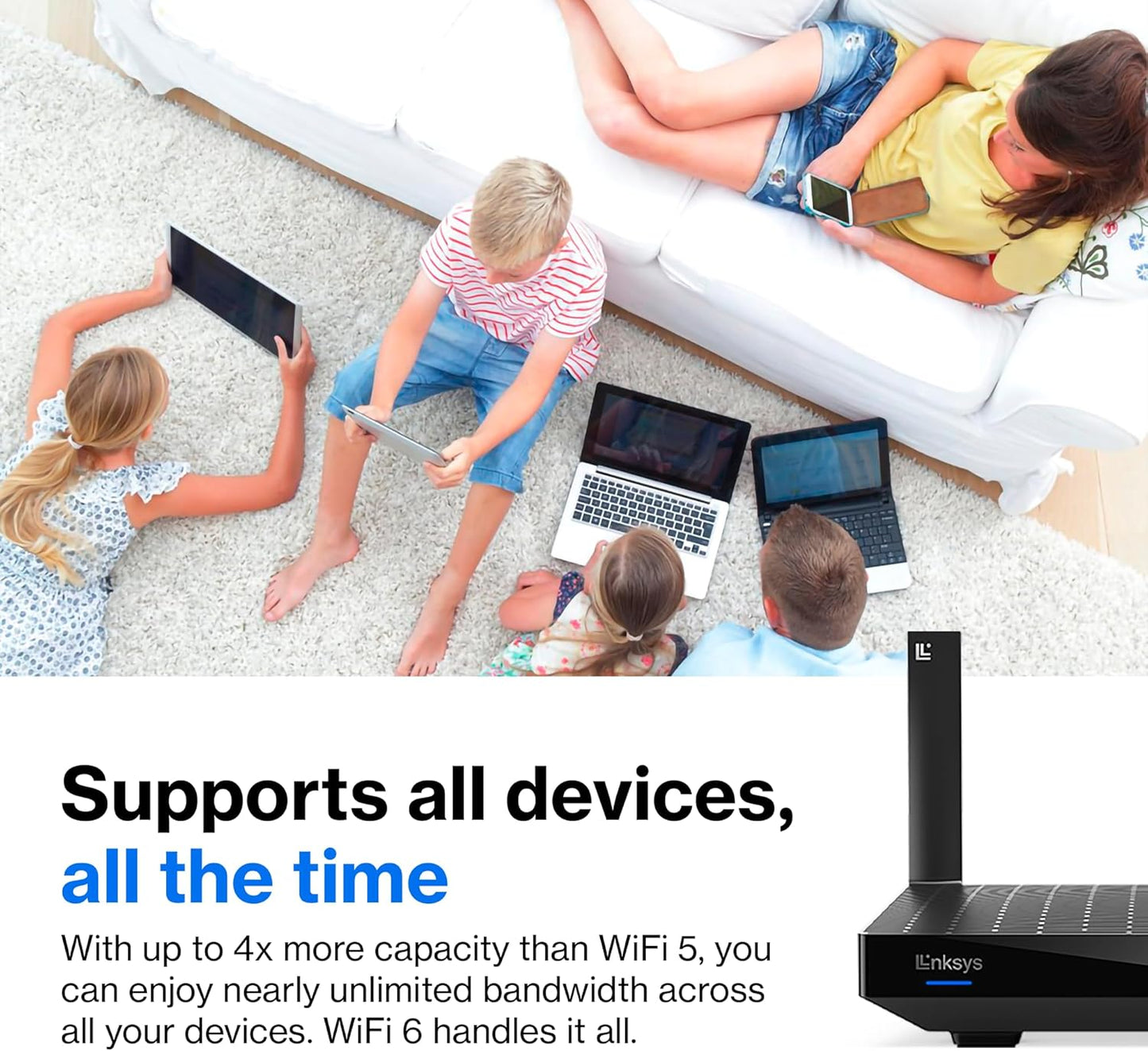 Linksys MR7350 Gigabit WiFi 6 Router
