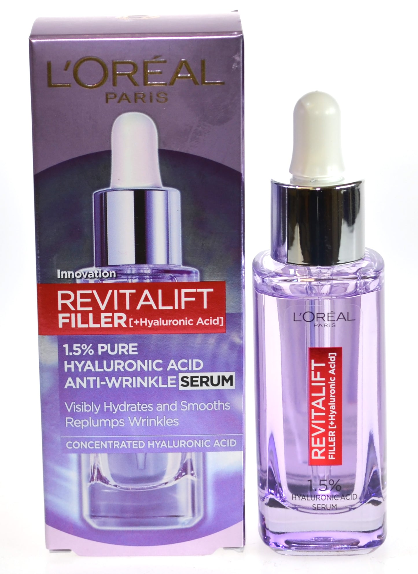 L'Oreal Revitalift Hyaluronic Acid Serum Filler 1.5% 30ml Dropper