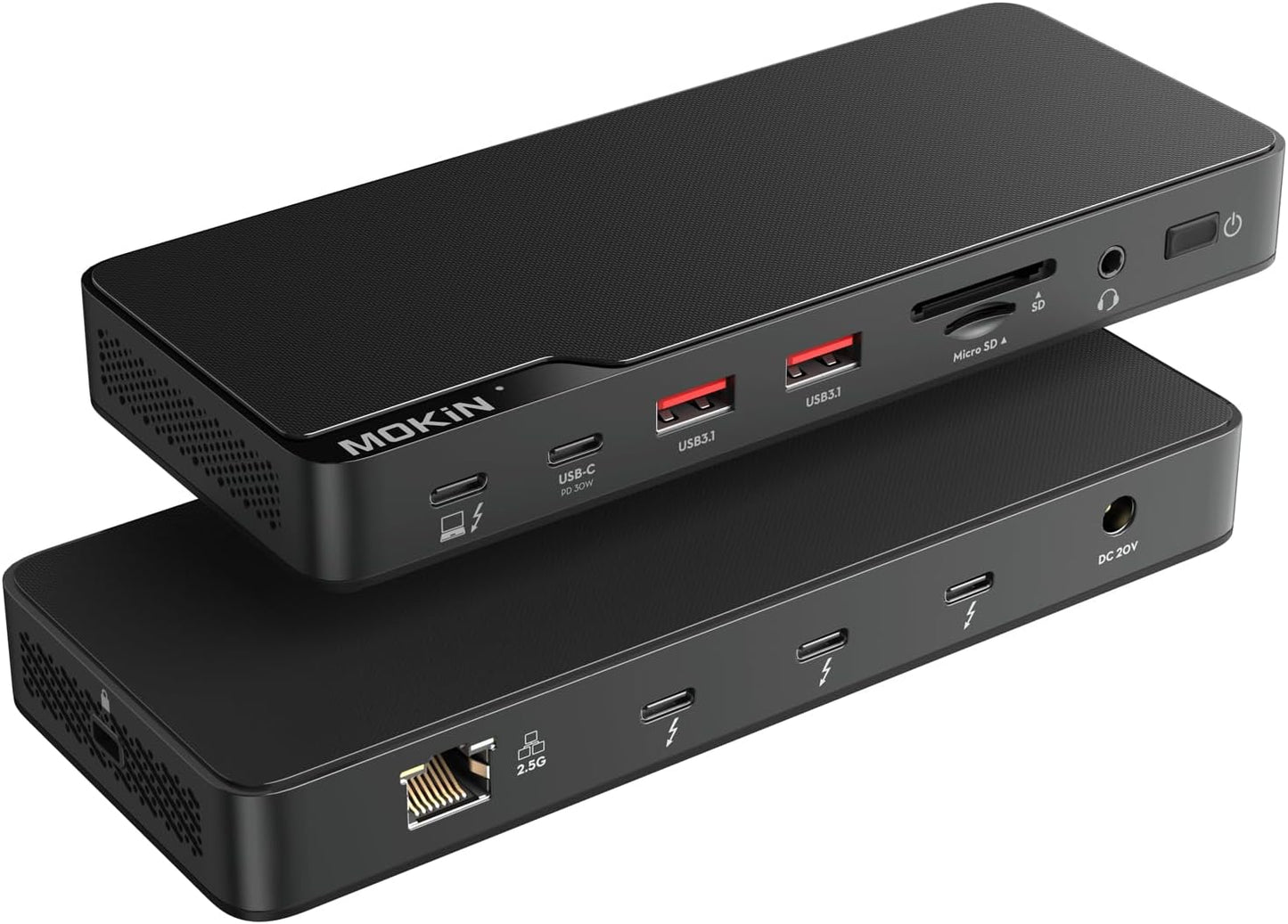 Mokin Thunderbolt 4. 12 in 1 Docking Station
