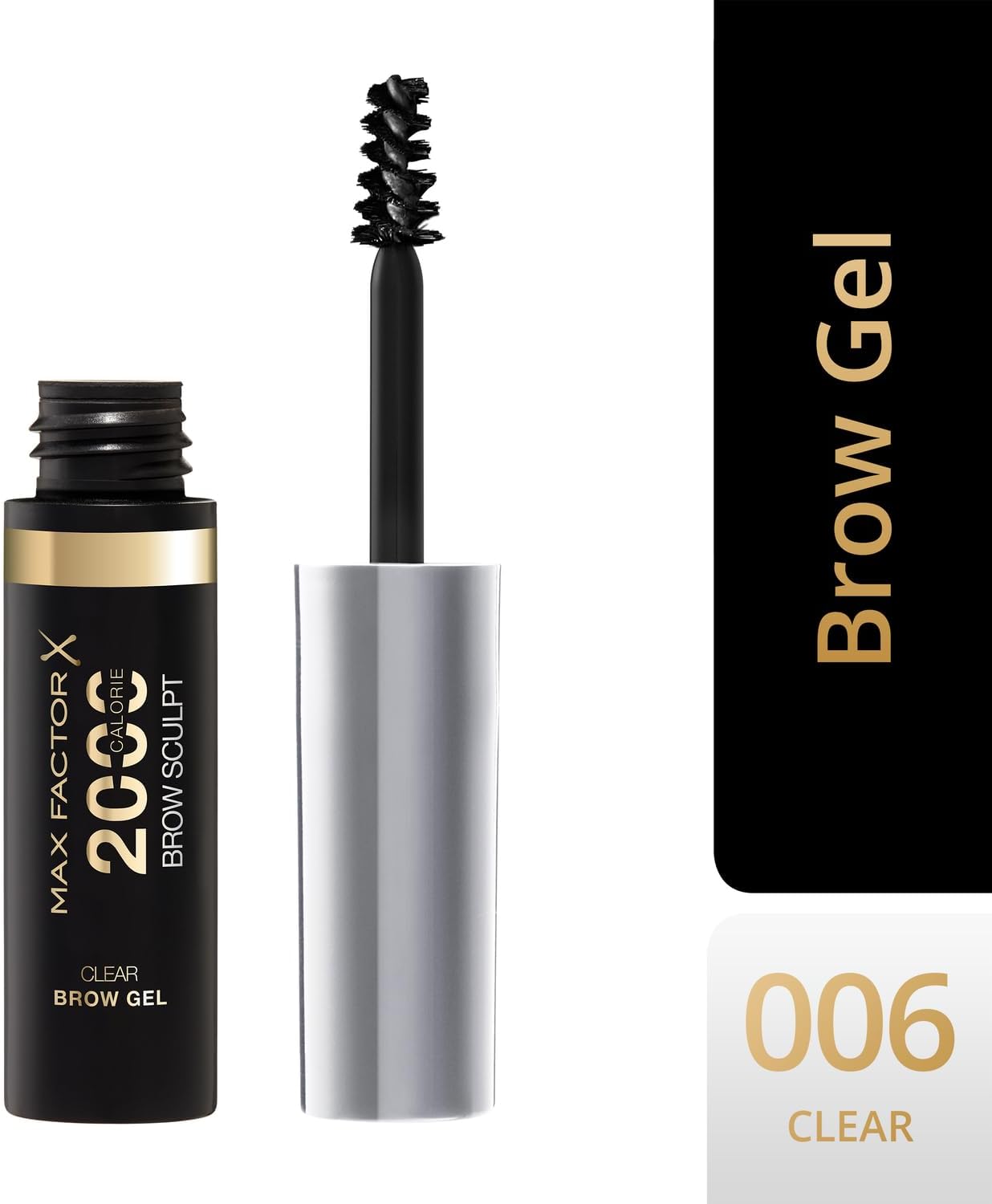 Max Factor 2000 Calorie Volumising Brow Sculpt Clear 006