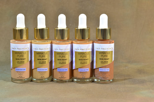 Max Factor Miracle Pure Skin Reset Foundation Choose Your Shade